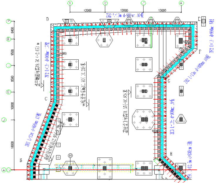 高铁站模型su资料下载-高铁站站房及相关项目深基坑专项施工方案