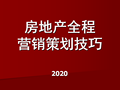 房地产全程策划营销技巧（PPT含案例说明）