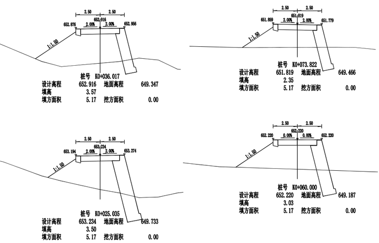 柑橘博览园图纸（含清单招标文件）-柑橘博览园图纸-道路工程设计图（3）