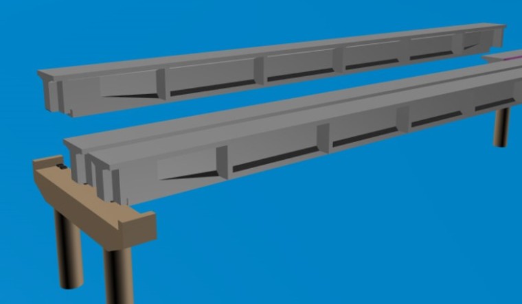 预应力桥梁模型资料下载-装配式预应力混凝土简支T梁课程设计