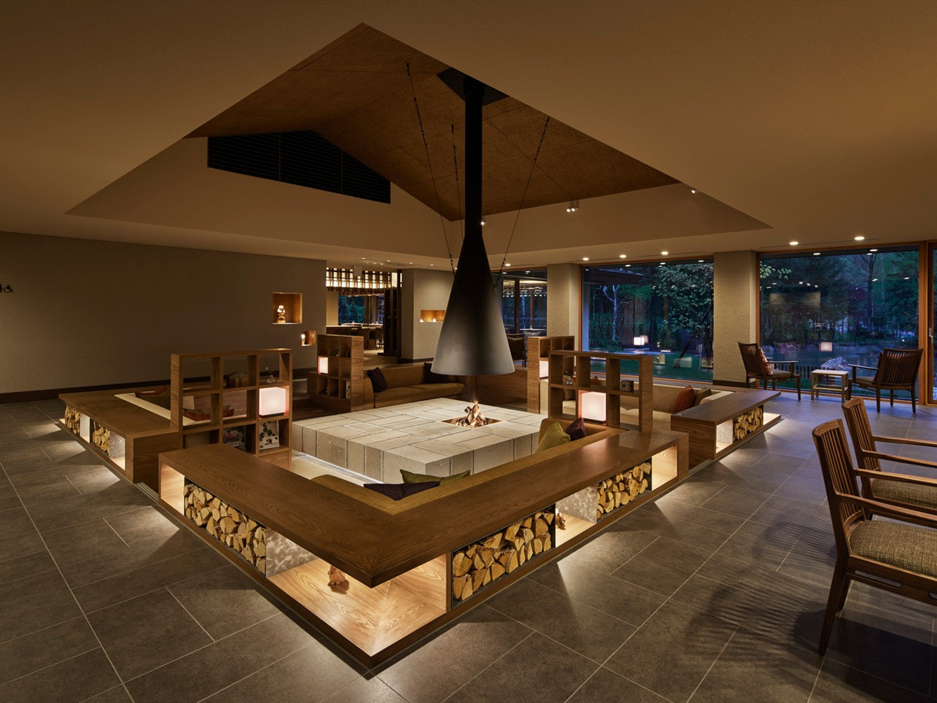札幌·“Kasho Gyoen松御苑”温泉度假酒店-Hiramoto Design Studio-宾馆酒店装修设计案例-筑龙室内设计论坛