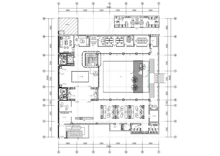 室内水吧设计资料下载-[江苏]南京江宁东山会所室内装饰设计施工图