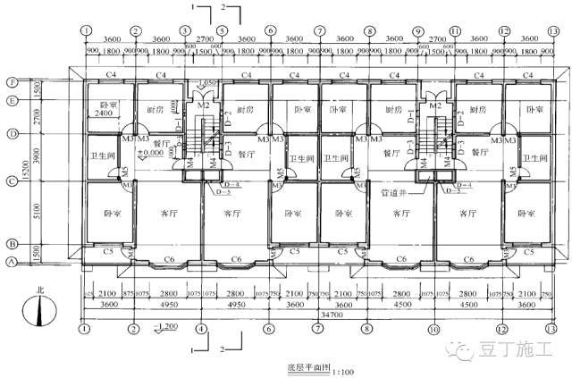 平面图、立面图、剖面图包含的图纸信息_2