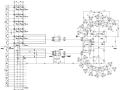 搅拌站桩基础混凝土结构施工图（CAD）