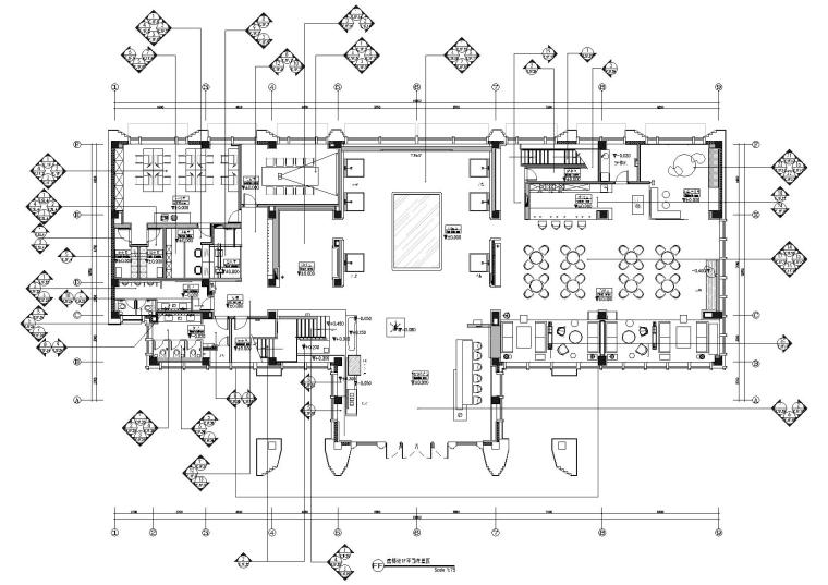 加气母站施工图资料下载-[江苏]​南京中建国熙台售楼中心装饰施工图