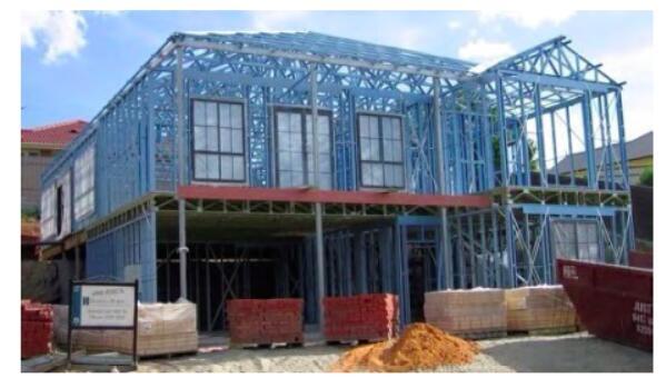 钢结构框架建筑资料下载-绿色装配式钢结构建筑体系研究与应用