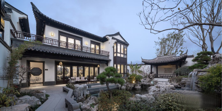 杭州大华春山明月住宅景观
