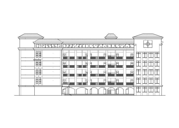 中小学设计详图资料下载-[贵州]清镇市框架结构中小学建筑施工图