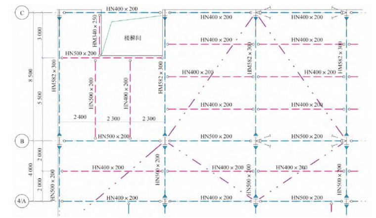 桩基础自动出图软件资料下载-Revit软件钢结构建模与出图的实践