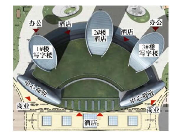 结构概念与设计资料下载-某梭形混合结构设计与分析