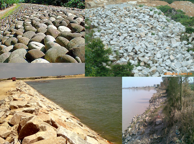 抛石防护示意图