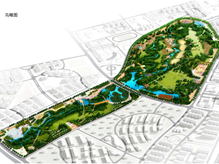 滨湖综合性公园设计案例资料下载-[新疆]综合性生态公园规划设计方案