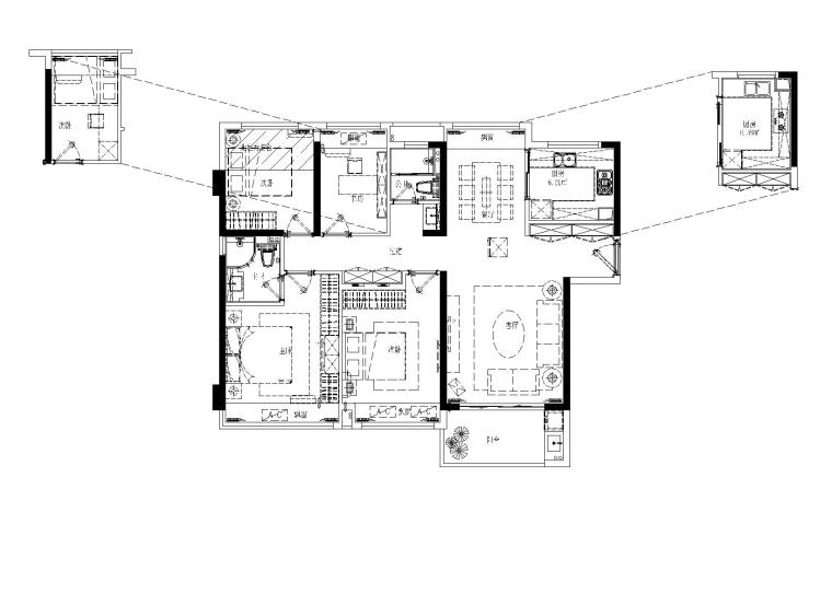 住宅项目标准层户型资料下载-2020年全国常用住宅标准化户型库74个(建发)