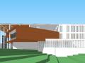 东莞松山湖科技产业园图书馆建筑模型设计