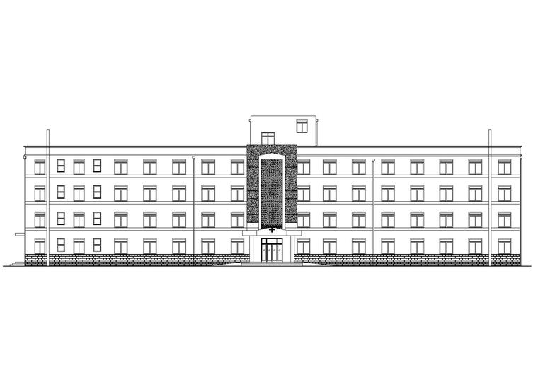 住院部做法资料下载-[陕西]宝鸡太白县医院院内住院部建筑施工图