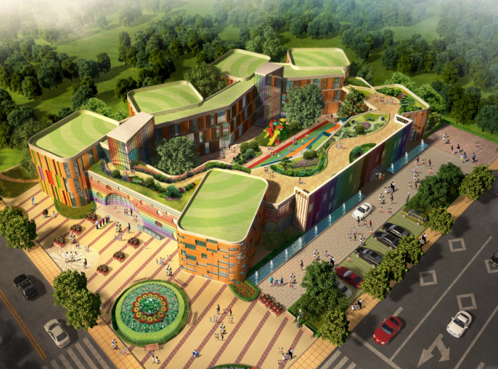 简欧幼儿园建筑设计资料下载-[一键下载]10套精选幼儿园建筑设计方案550M