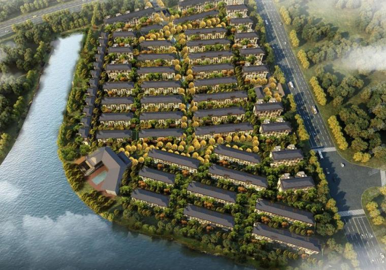 2020新亚洲景观资料下载-[江苏]新亚洲风格住宅建筑方案设计