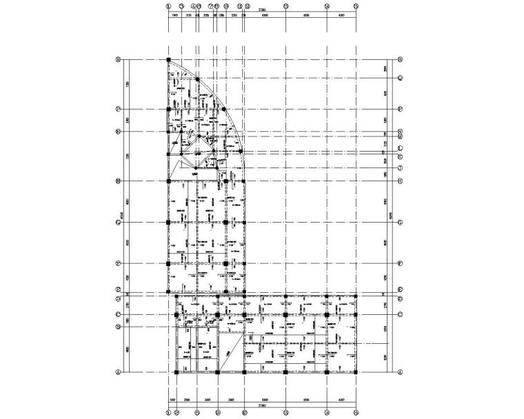 实验楼钢筋资料下载-中学实验楼框架结构施工图（CAD）