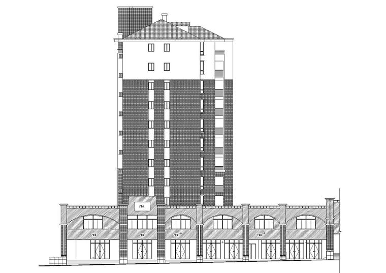 阳光车库设计资料下载-​[湖北]大冶市阳光新天地二期高层建筑图纸