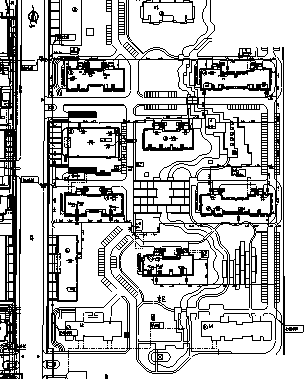 北京小区综合管线及道路铺装图纸及预算-市政给水