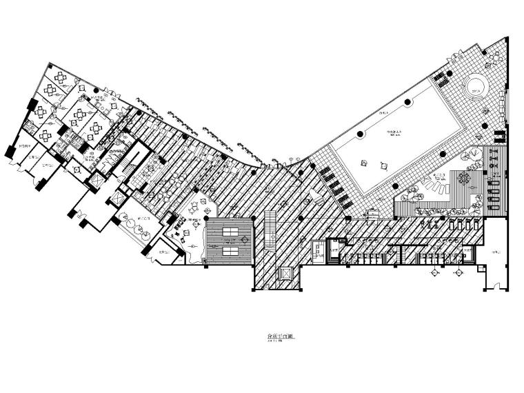 商业会所空间设计解析资料下载-兰溪谷商业会所设计施工图