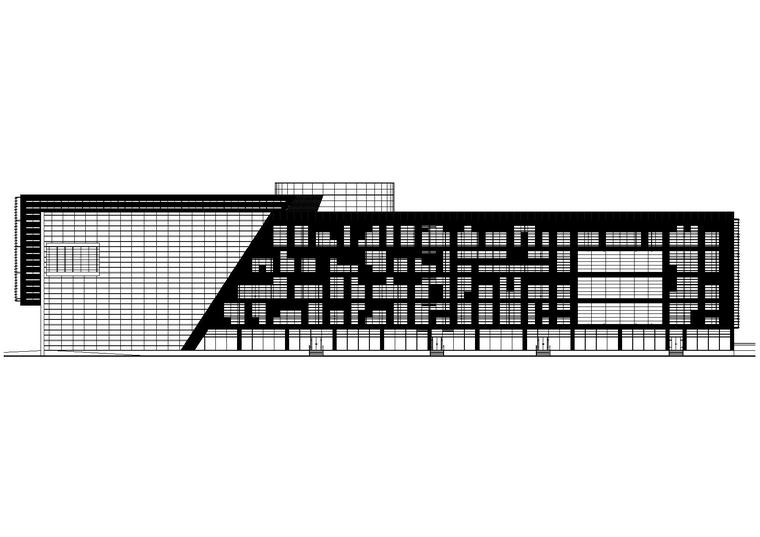 图书馆建筑方案su资料下载-[广州]东莞市图书馆建筑工程项目施工图