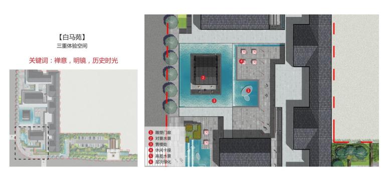 [湖南]欧陆风格住宅景观方案文本-白马苑