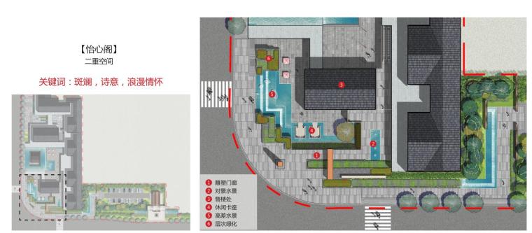 [湖南]欧陆风格住宅景观方案文本-怡心阁