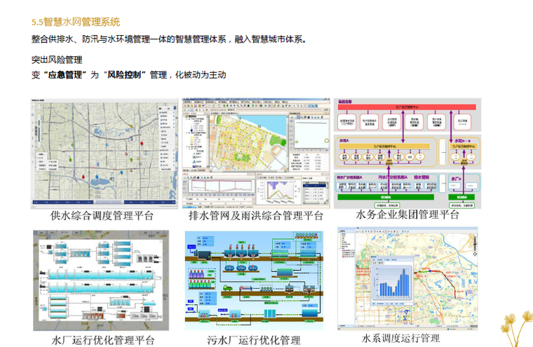 [广东]佛山现代岭南水乡河道景观设计方案-智慧水网管理系统