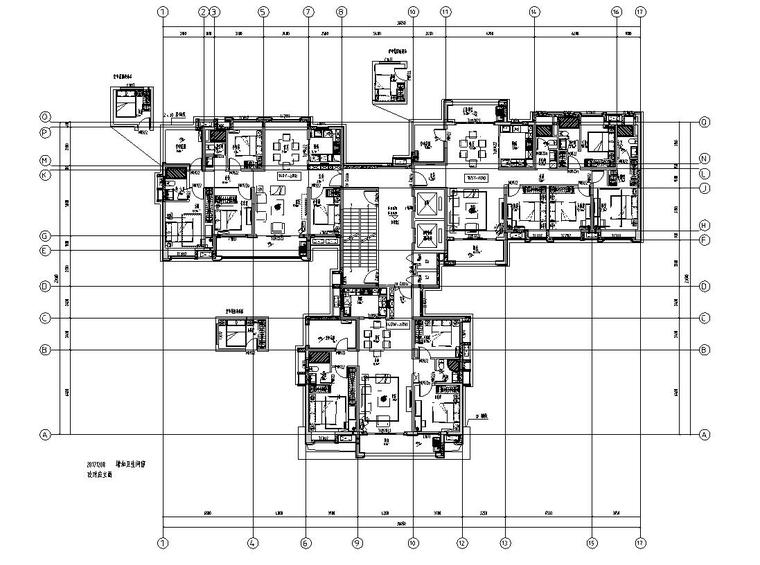 新古典风格户型产品标准化160㎡户型图-新古典风格知名地产户型产品标准化160㎡户型图 (2)