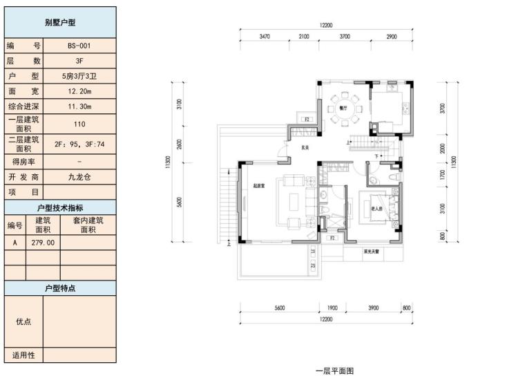 18层建筑户型设计资料下载-2019年宝龙户型库(二)参考户型设计-107p