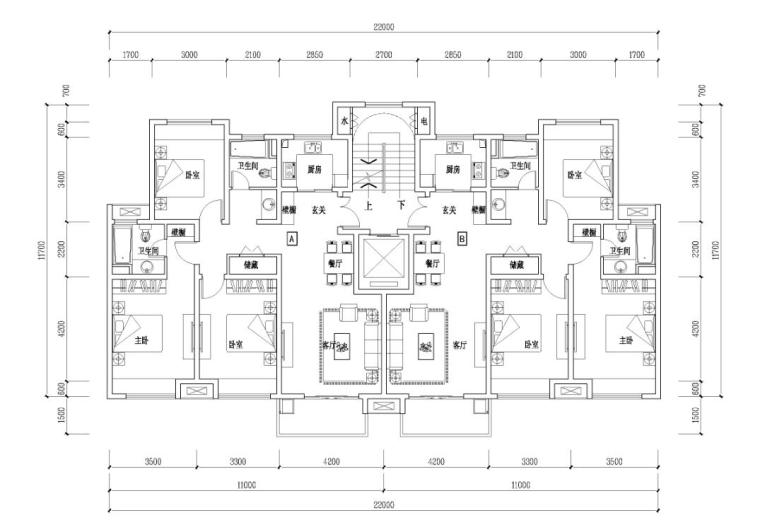 住宅标准户型设计（PDF+22页）-宝龙住宅标准户型设计 (2)
