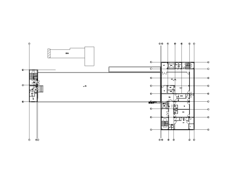 电气楼建筑图资料下载-五层住院楼电气施工图（含建筑，给排水）