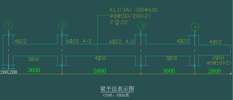 钢筋工程识图与算量实战演练培训讲义PPT-29梁平法标示图