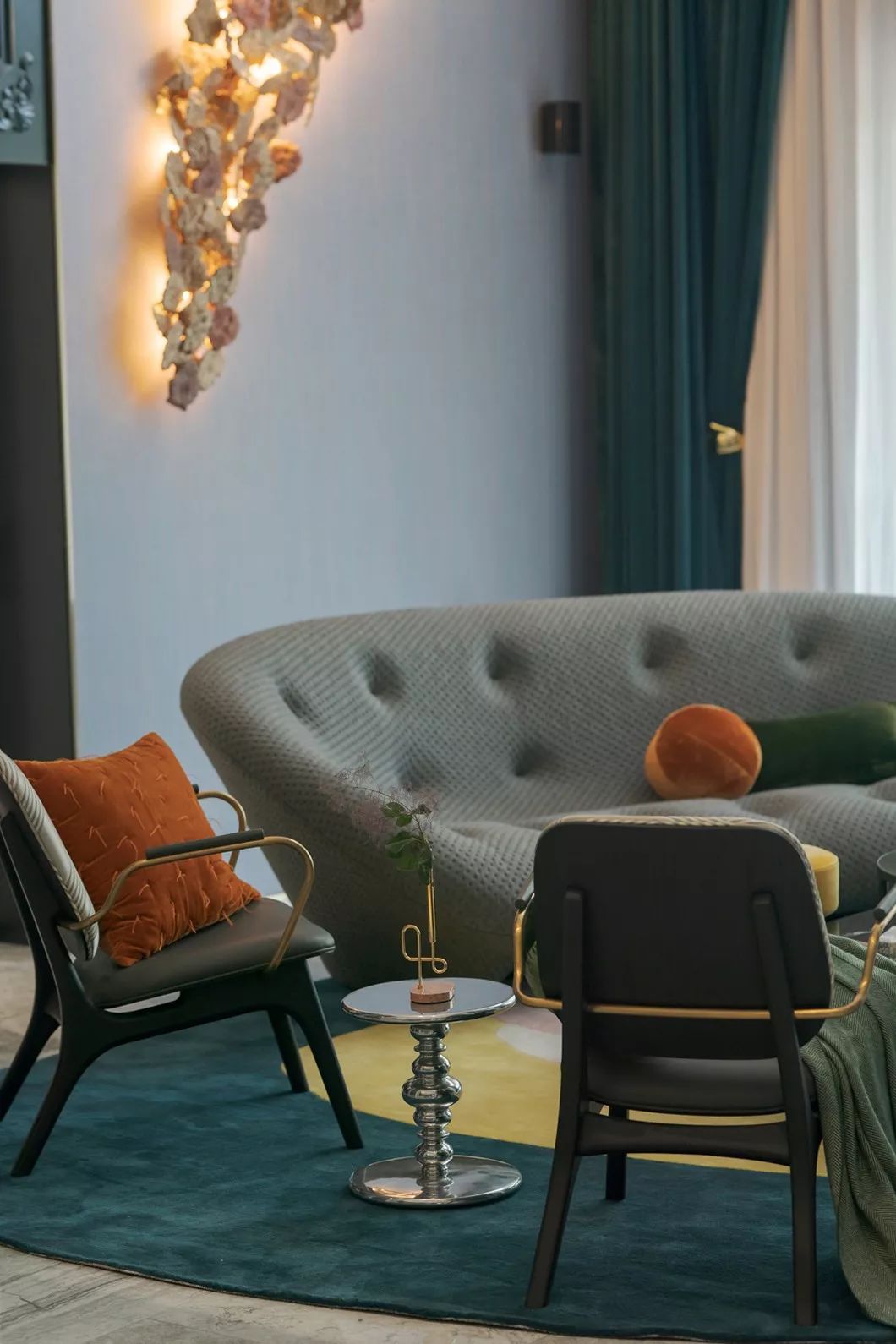 [分享]300㎡复式,摩登而高贵的artdeco风,超个性