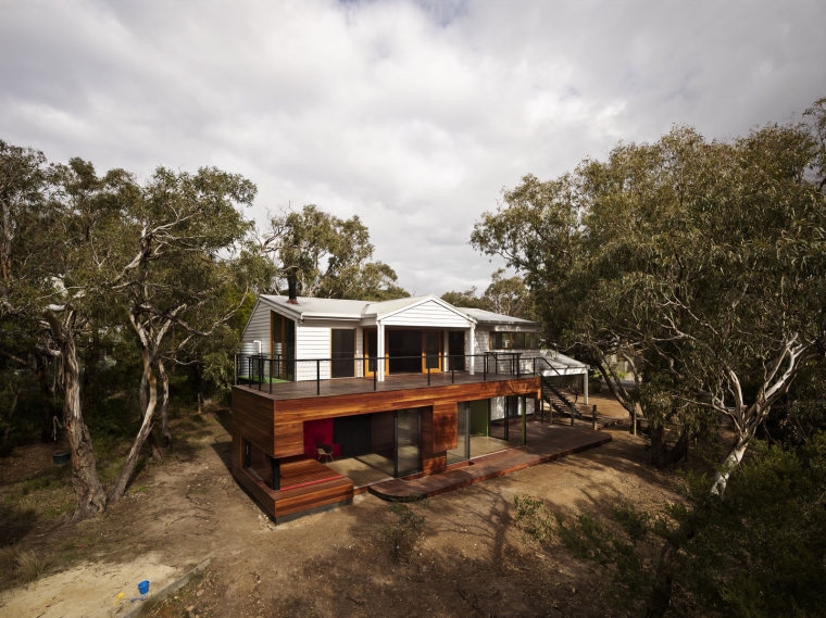 [国外作品]-山间创意木屋效果图+JPG平面-austin_maynard_architects_peter_bennetts_anglesea_beach_house (1)