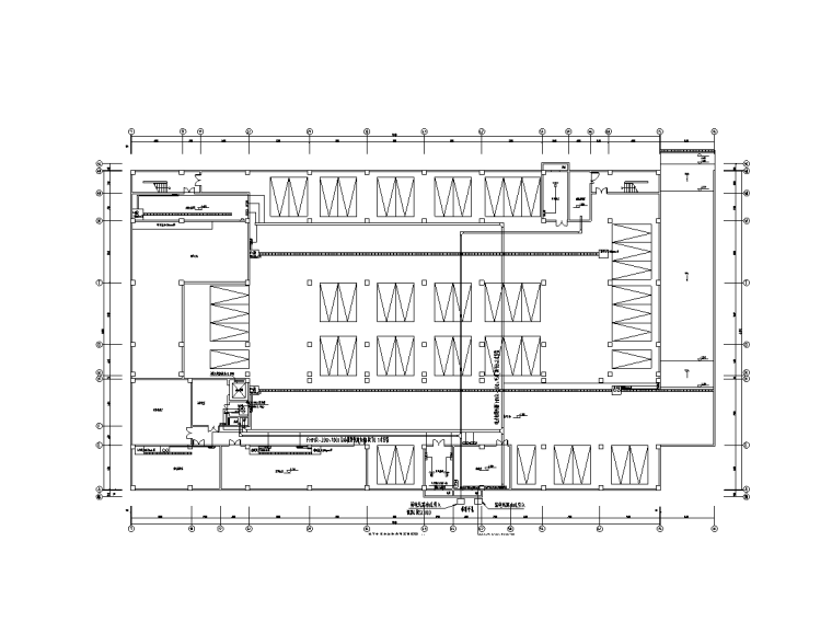 35层办公楼建筑施工图纸资料下载-九层综合办公楼电气施工图纸​