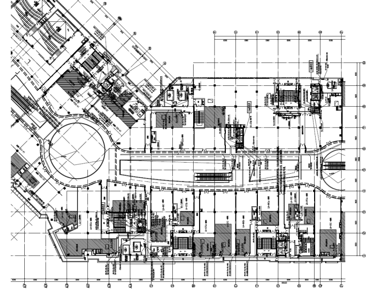 大型商业中心设计cad资料下载-北京大型商业中心及办公楼电气施工图