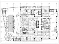 [温州]某大酒店三层SPA区施工图