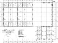 大型二层钢结构汽车4s店施工图（CAD）