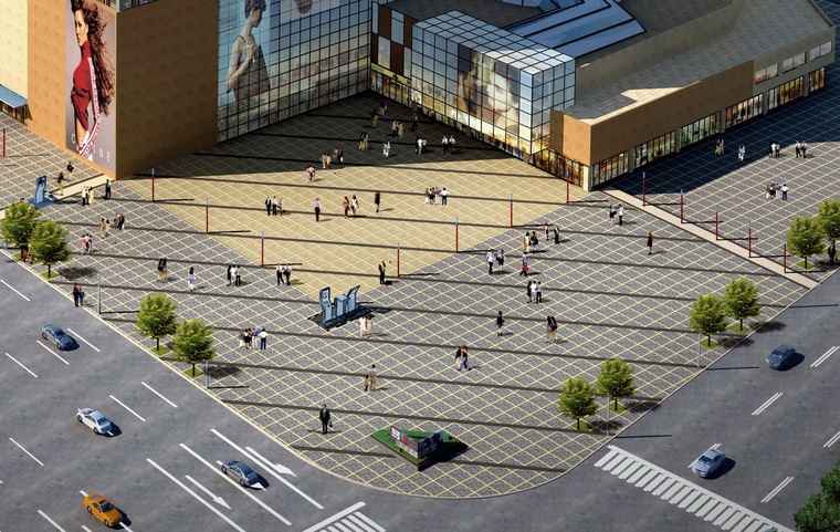 [唐山]商业中心广场景观环境设计方案