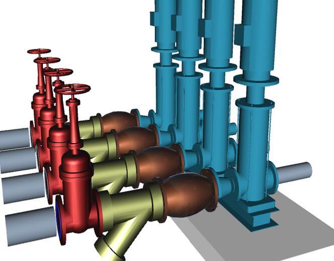 水泵房给水CAD资料下载-基于BIM技术的给水泵房施工方案