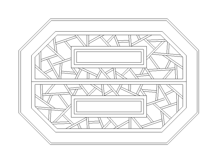 177套古式窗大样图（CAD）-古式窗CAD大样图6