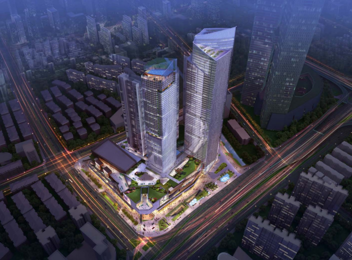住区规划城市综合体资料下载-南京世贸G11项目商业综合体投标方案文本