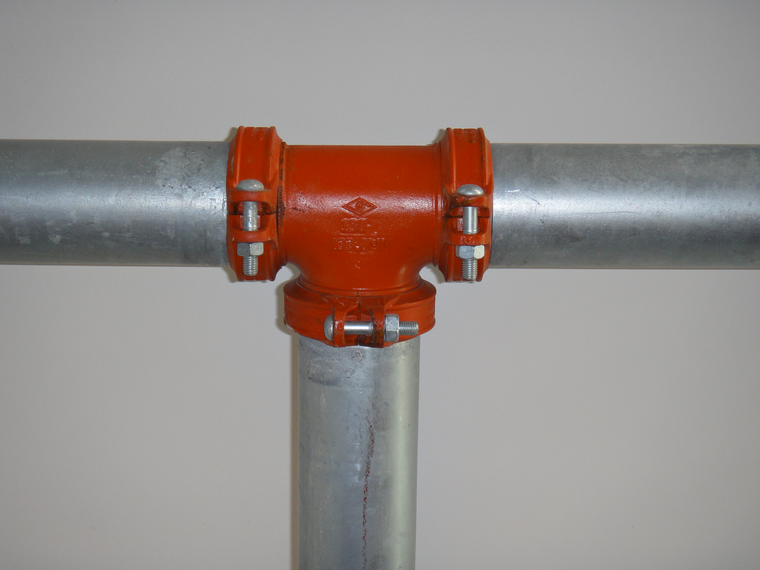 34管道沟槽连接示例