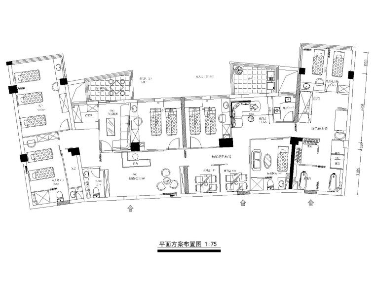 美容院全套施工图资料下载-福州某欧式风格美容院施工图_实景图