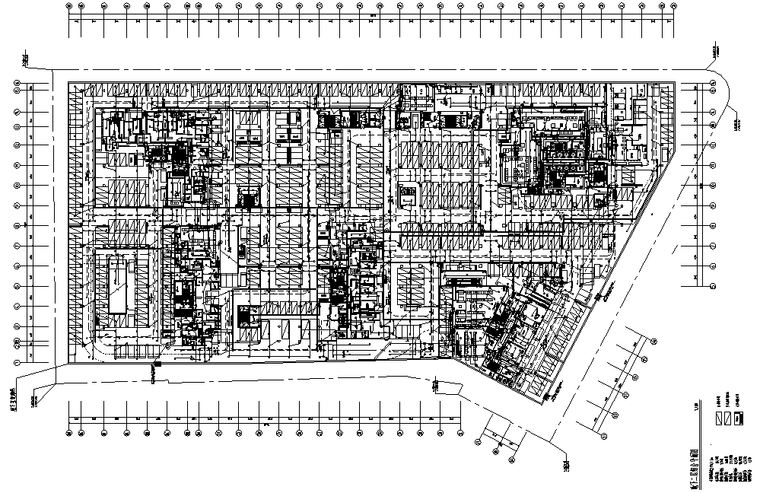 车库施工cad图集资料下载-武汉城中村改造项目地下车库电气施工图