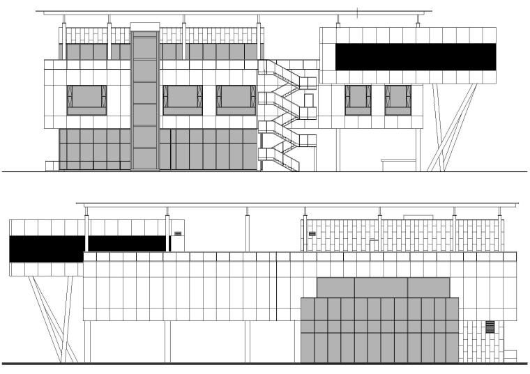 建筑项目工程施工图纸资料下载-[江苏]常州星河售楼处建筑工程项目施工图