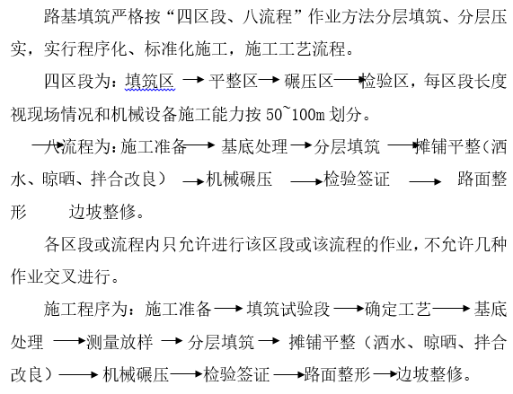 环保填土方案资料下载-填土路基试验段施工作业指导书