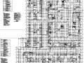 上海高层办公楼组团及地库电气施工图